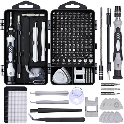 SHOWPIN 122 in 1 Precision Computer Screwdriver Kit, Laptop Small, Grey