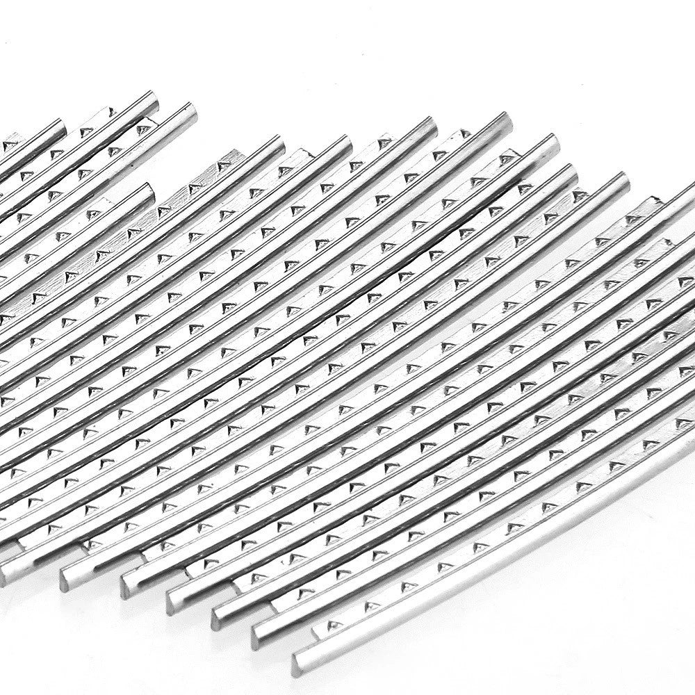 24Pcs Copper-Nickel Alloy Guitar Fret Wire For Acoustic Electric Guitar Bass