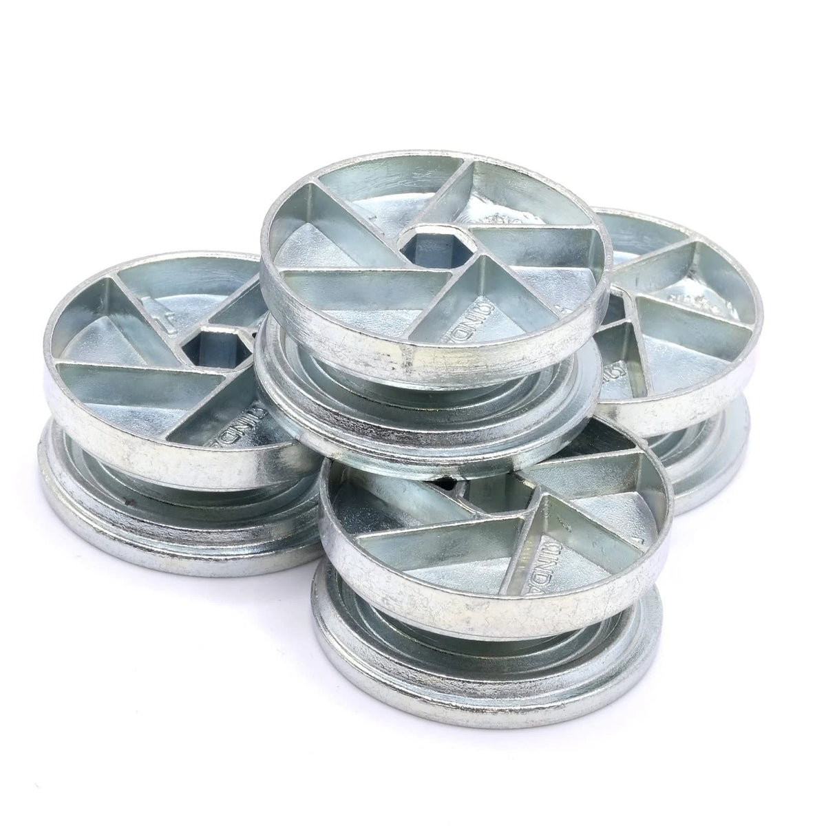 ReplacementScrews Bed Frame Cam Wheel Locks Compatible with IKEA Part Zinc