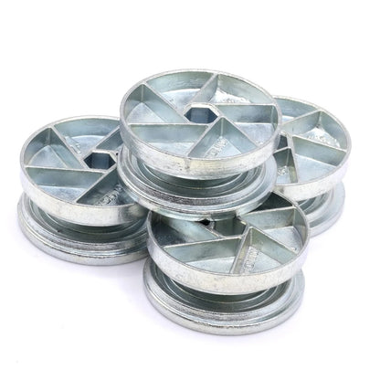 ReplacementScrews Bed Frame Cam Wheel Locks Compatible with IKEA Part Zinc