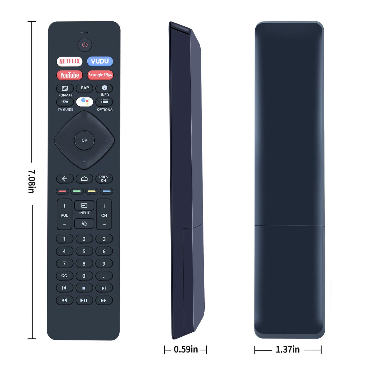 RF402A-V14 For Philips TV Voice Remote Control 43PFL5604/F7