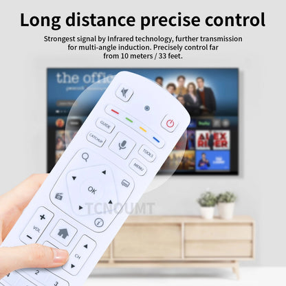 Remote Control For Etisalat 4K Android Box with Voice