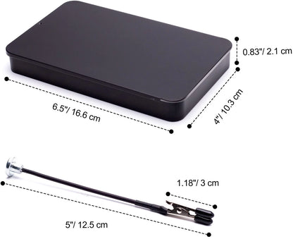 Maptipjoy Metal Painting Stand Base Holder and 12PCS 6.5 X 4 X 0.83 Inches