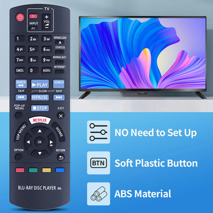 N2QAYB001031 Remote Control For Panasonic Disc Player DP-UB420 UB820