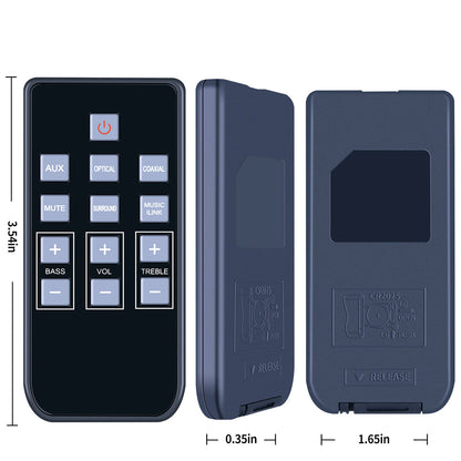 Remote Control For Philips Sound Bar System CSS2123 CSS2133 996510054954,