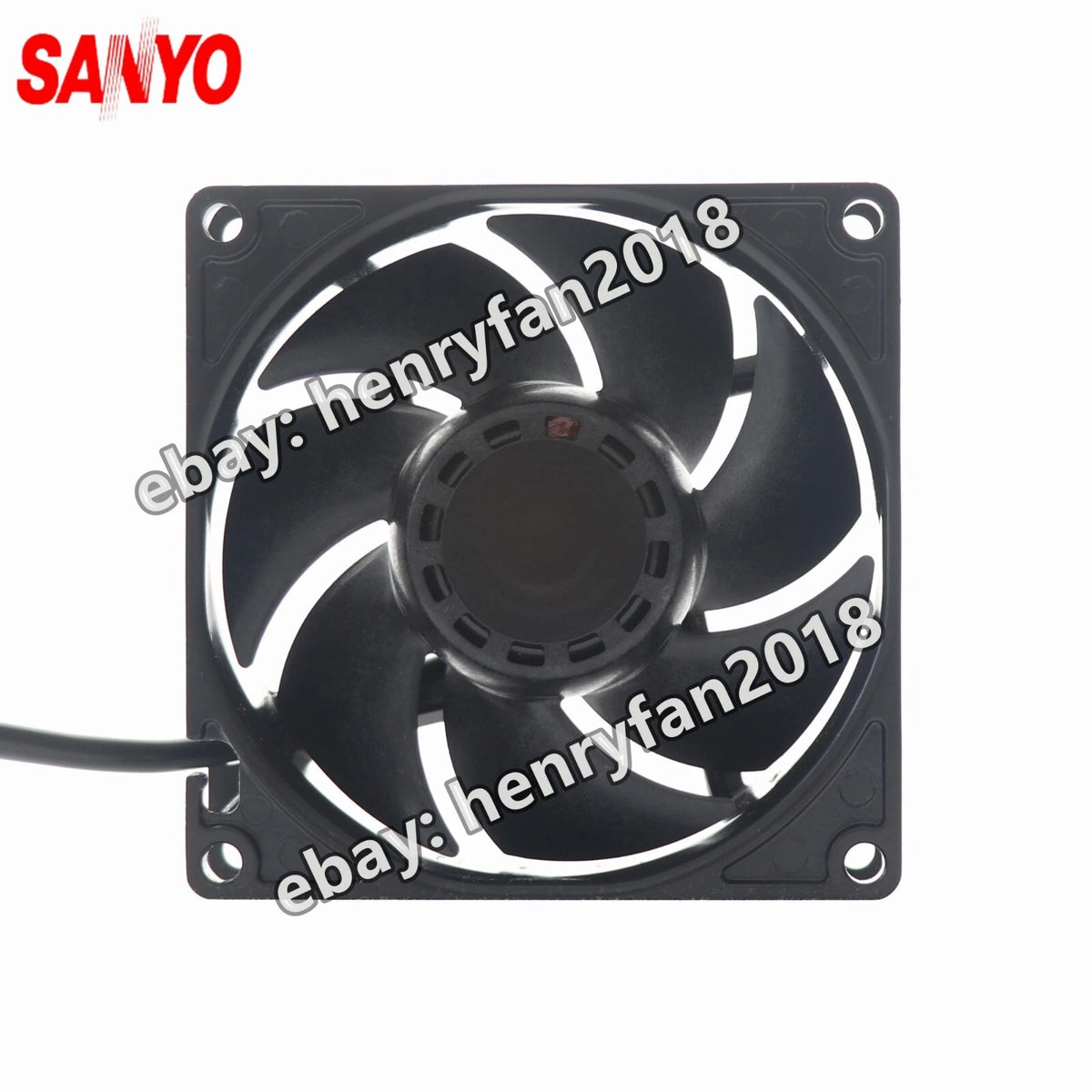 SANYO Denki 9WL0824P4J001 SanAce DC Fan 24V 0.28A 80*80*25MM IP68 Axial Fan