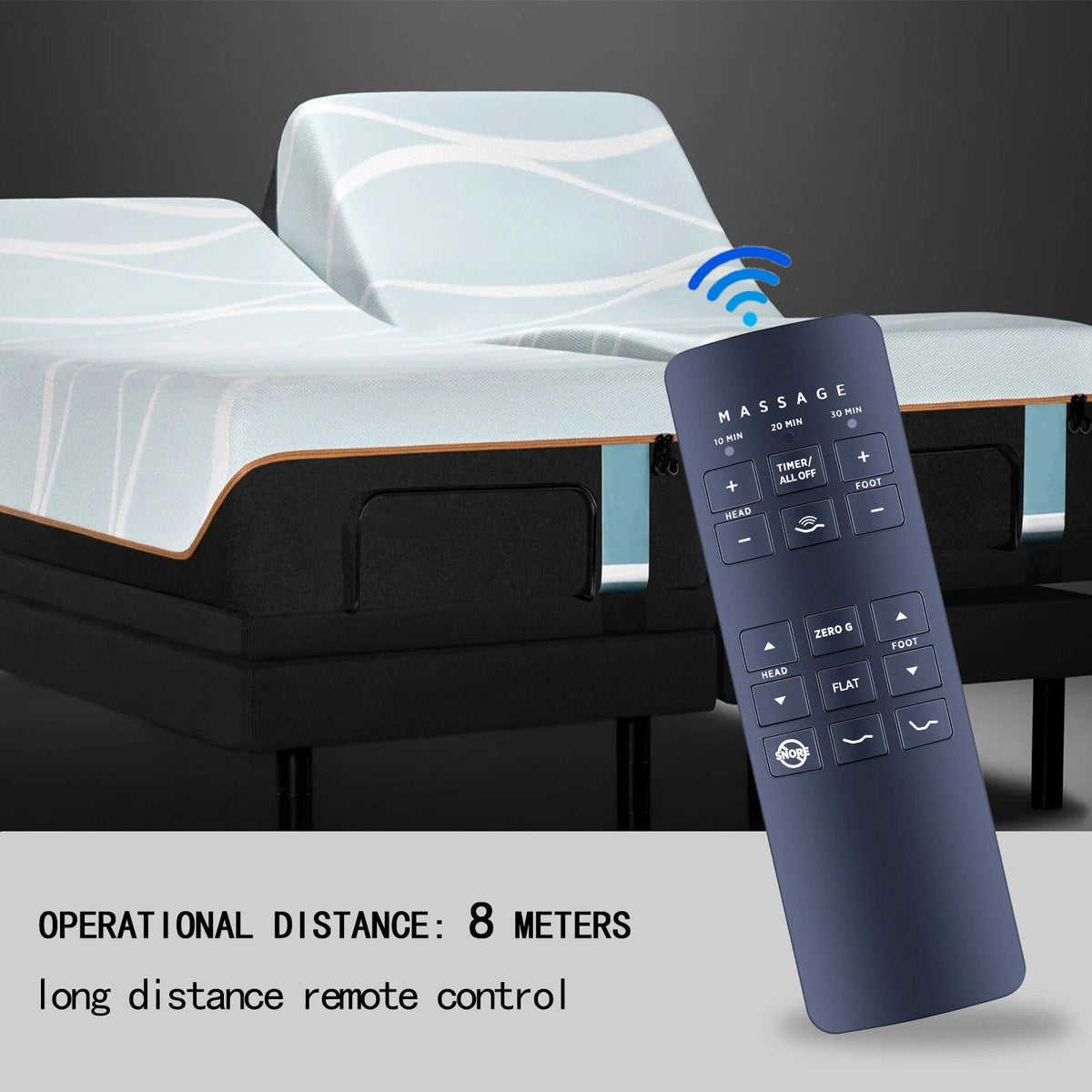 Remote Control For Beautyrest Smart Motion Base 3.0 JLDK.28.01.02 Adjustable Bed