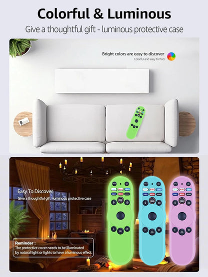 [3-Pack]XRT270 Remote Cover for Vizio Smart TV Silicone Controller Case Cover