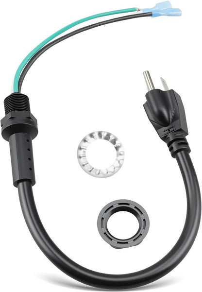 100641 Power Cord Assembly Fit for Pro Team Supercoach, CoachVac, Black