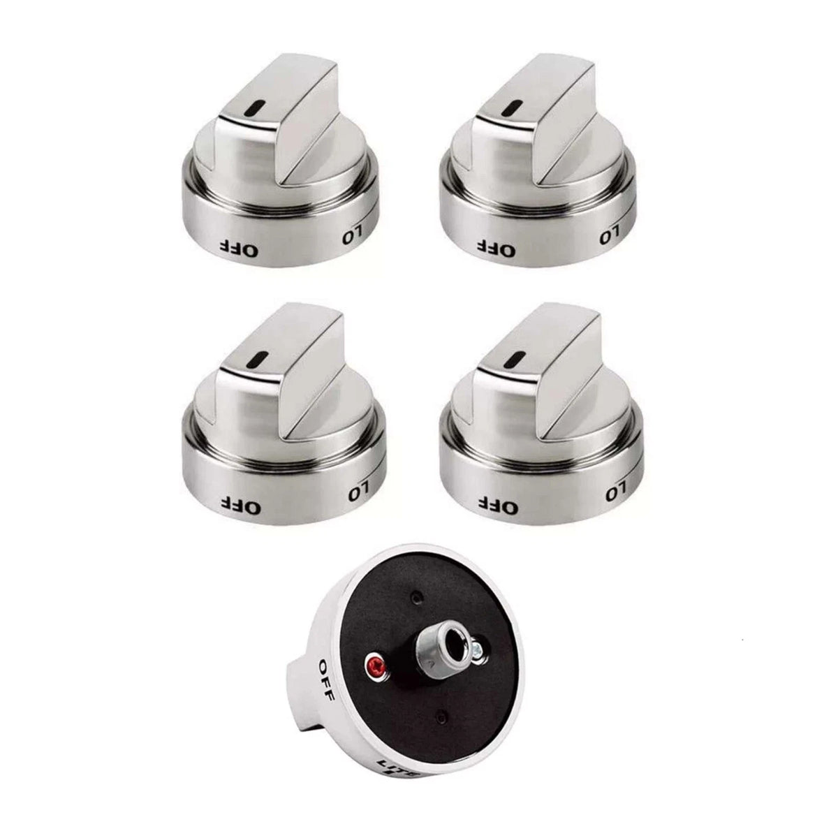 5pcs AEZ73453509 Stove Knob For LG Gas Range Burner Oven LDG3011ST LDG3017ST