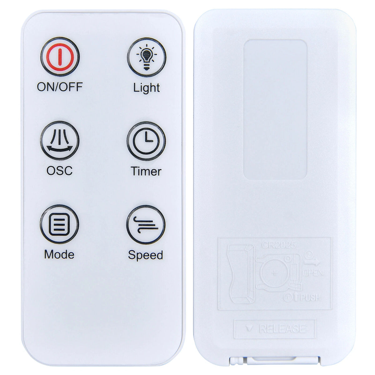 Replacement Remote Control For Antarctic Star 43 inch Tower Fan
