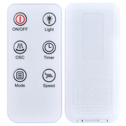 Replacement Remote Control For Antarctic Star 43 inch Tower Fan