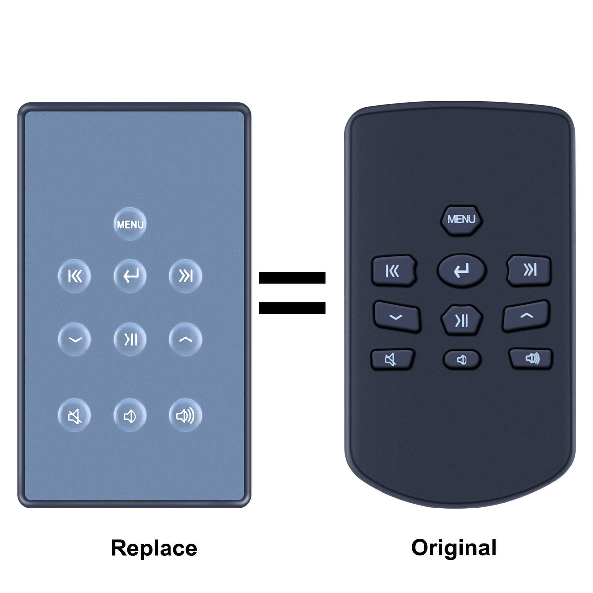 For Harman Kardon Go+Play Micro Speaker System Replacement Remote Control
