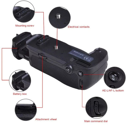 Camera Vertical Battery Grip Hand Holder For Nikon D750 SLR Camera Replace