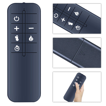 For Whalen Electric Fireplace Heater Remote Control WSLWFP48-5 WSLWFP54-6