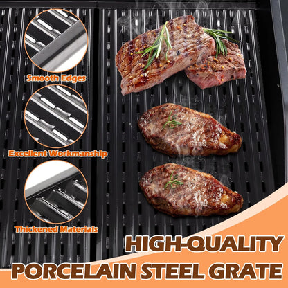 MOASKER Grill Grates for Charbroil 22652143 Edge Electric Replacement...