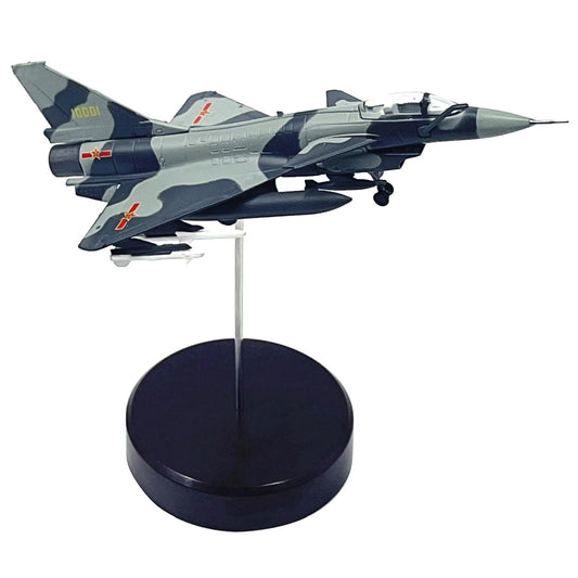 1/144 Alloy Chinese Air Force J-10 Vigorous Dragon Fighter Simulation Model