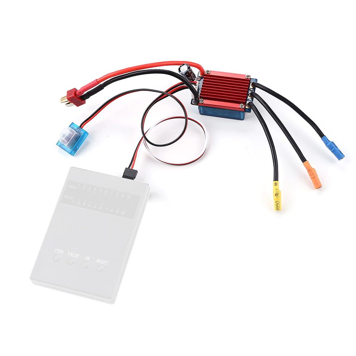 35A Brushless ESC Waterproof Speed Controller for 1/16 1/18 RC Car Truck d