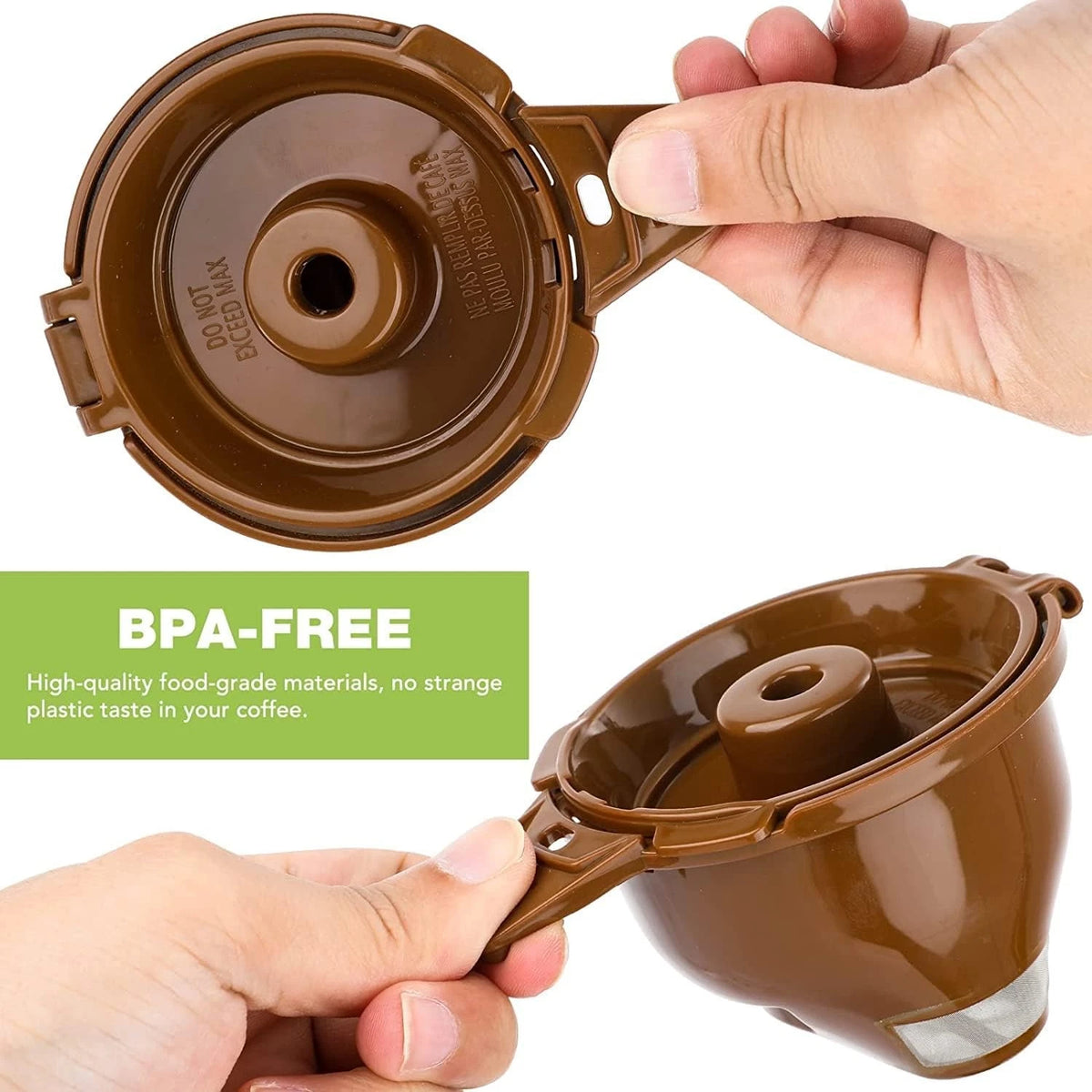 2-Pack Single Serve Ground coffee Brew Basket for Hamiltion FlexBrew Coffee...