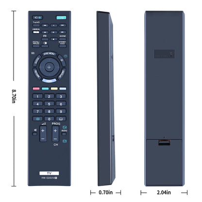 RM-GD020 Remote Control For Sony TV KDL26EX420 KDL40EX520 KDL46EX520