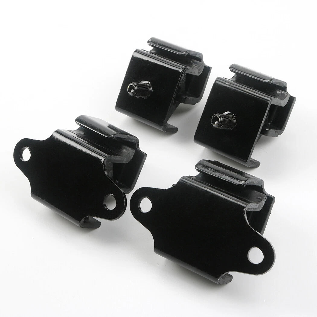 Set of Engine Mounts Front &Rear For Yamaha Gas Golf Cart G2,G8,G9,G14 1985-1995