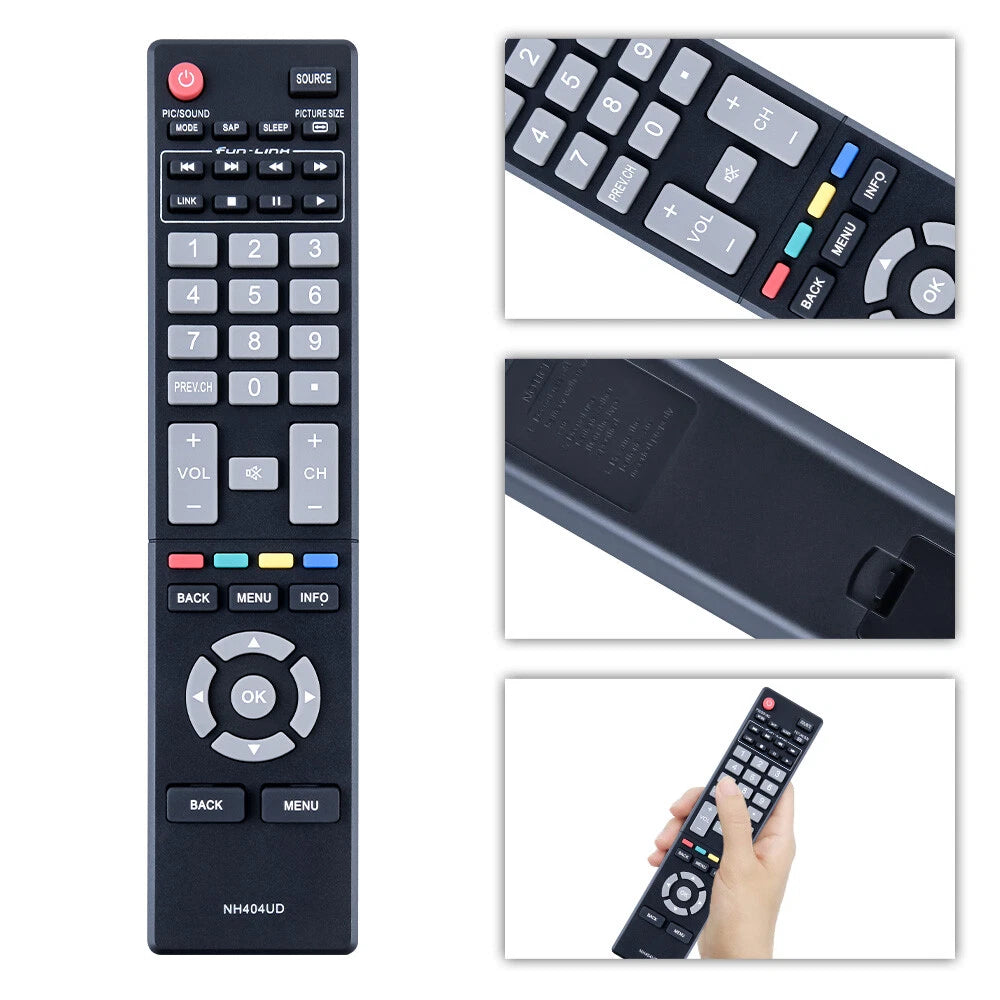 NH404UD Remote Control For Magnavox TV 39ME413V/F7 40ME313V/F7 55ME314V/F7