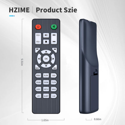 Remote Control For FELEMAN 1080P HD TV DVD Player MD116 MD6BUS