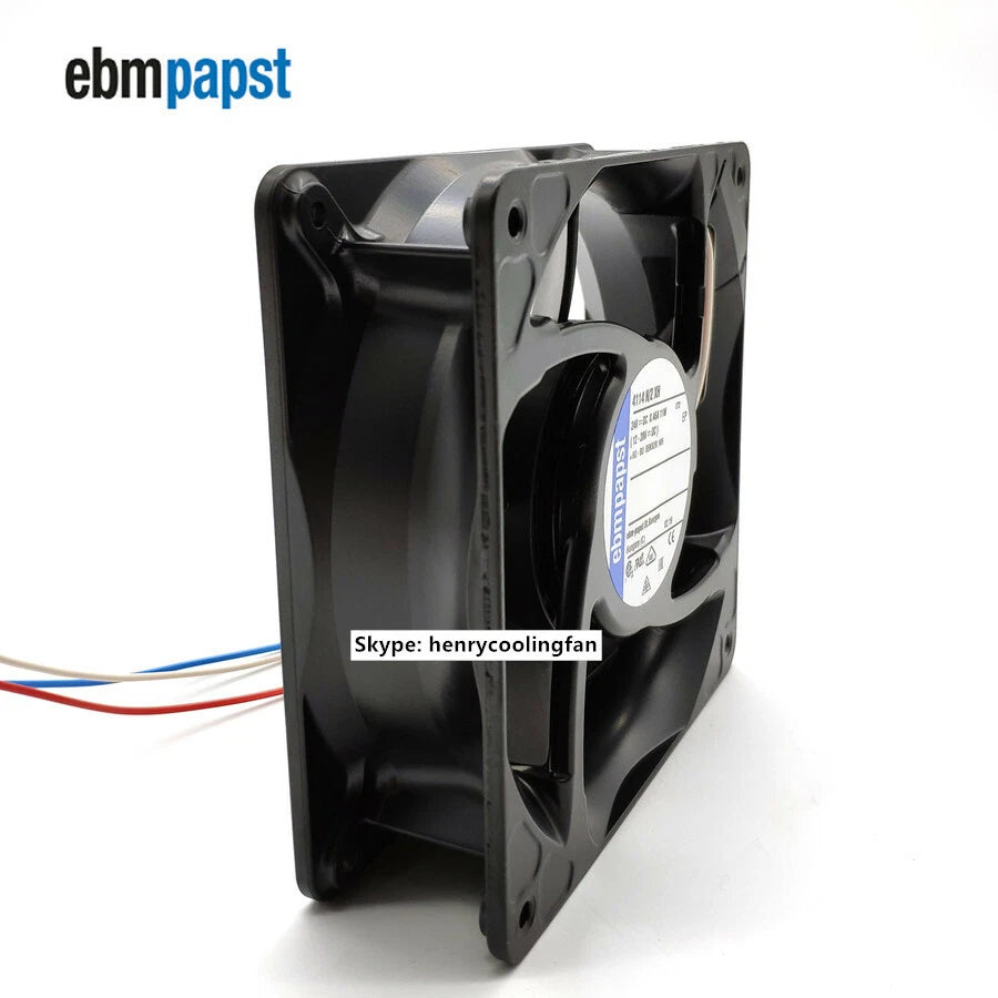 Ebmpapst 4114N/2XH Axial Fan 24VDC 11W 0.46A 120*120*38MM Cabinet Cooling Fan