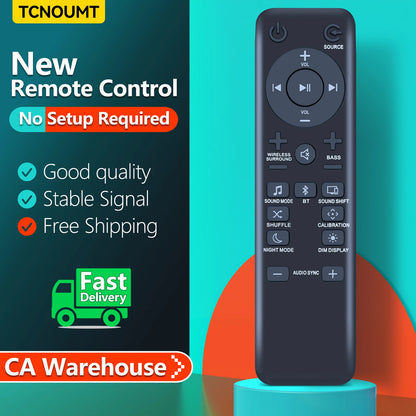 Replacement Remote Control For JBL BAR 2.1/3.1/5.1 Sound Bar