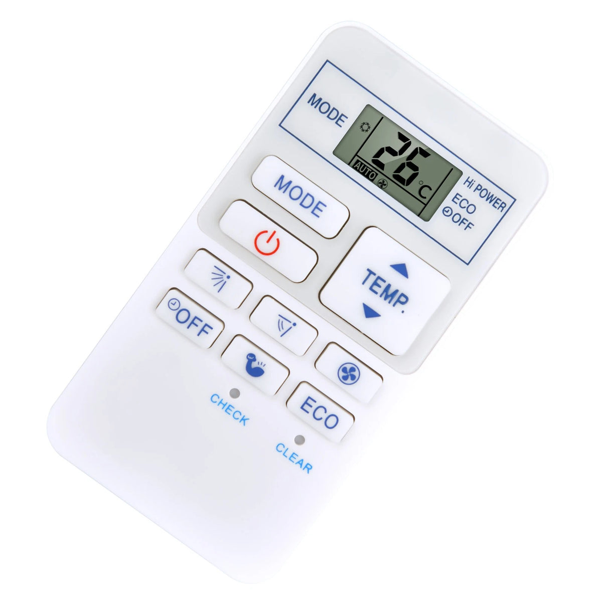 Replacement Remote Control For Carrier Air Conditioner WC-UA04NE 43T6V694