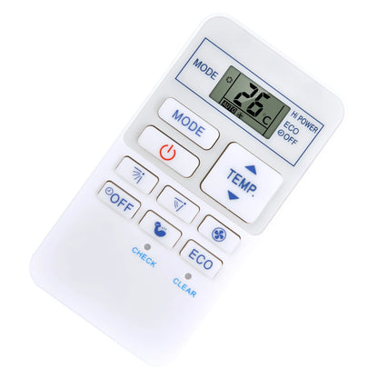Replacement Remote Control For Carrier Air Conditioner WC-UA04NE 43T6V694