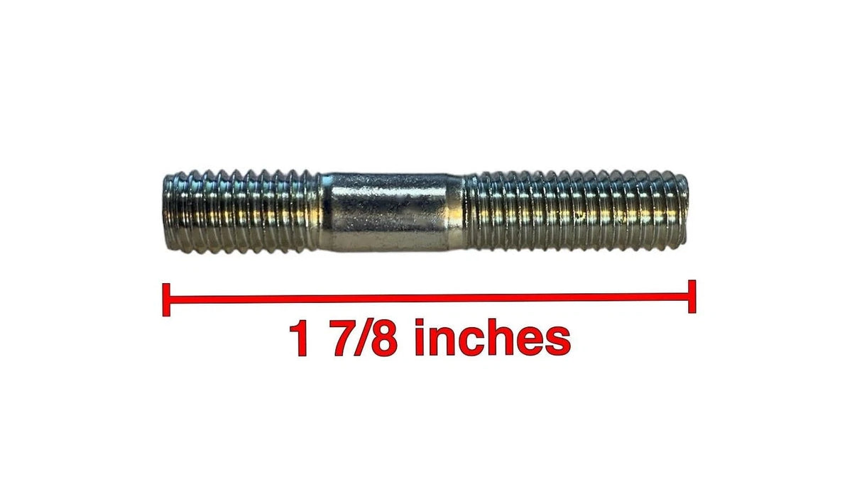 Sellerocity Muffler Bolt Exhaust Stud Nut Kit Compatible One Size, Metallic