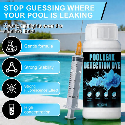 WANJAO Blue Pool Leak Detection Dye Kit, Easily Locate The Point blue