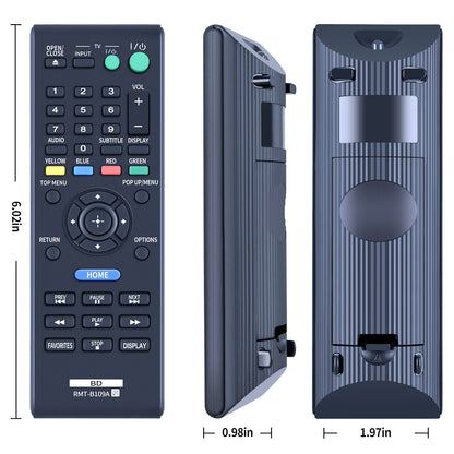 RMT-B109A Remote Control For Sony DVD Player BDP-S380 BDP-S580 BDP-S480