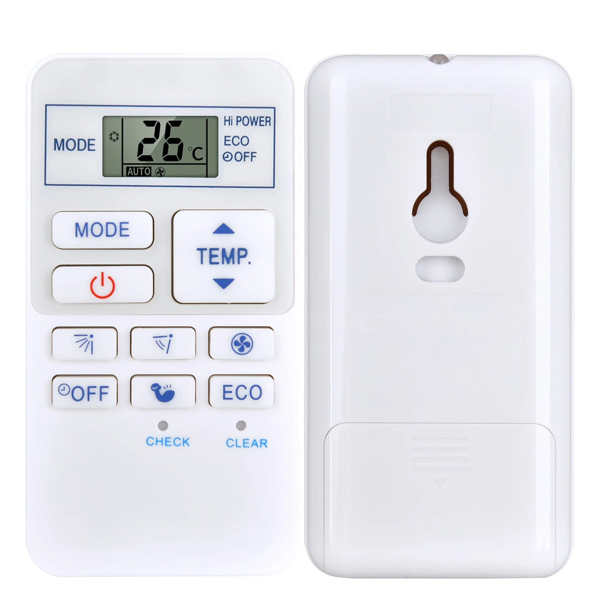 Replacement Remote Control For Carrier Air Conditioner WC-UA04NE 43T6V694