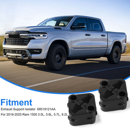 FOR 2019-25 RAM 1500 EXHAUST SUPPORT ISOLATOR 68519121AA,68335439AA, 68410310AB