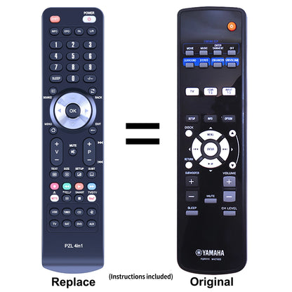 FSR111 WV21820 Replace Remote Control For Yamaha Soundbar YSP-2200 YSP-2200BL