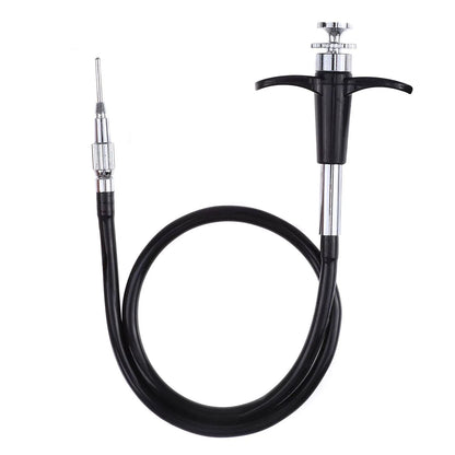 Sturdy Steel Center Locking Cord Shutter Release Cable Auto Lock Camera 100cm