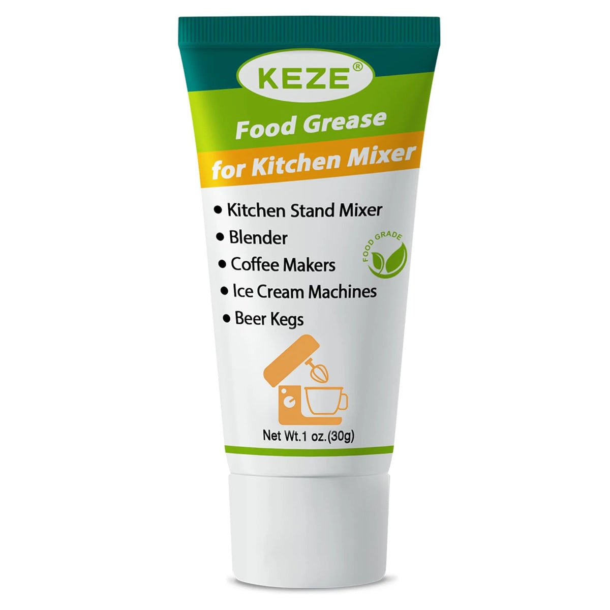 Keze Food Grade Lubricant 1 oz, Grease for Kitchenaid Stand Mixer