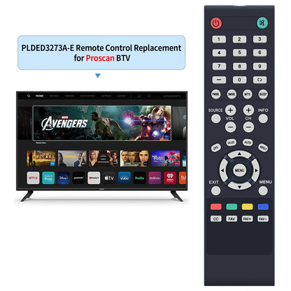 Remote Control For PROSCAN TV PLDED3996A-E PLDED3273A-E PLDED5066A-B