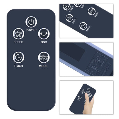 Replacement Remote Control For VCK 13" Tower Fan LE-TF009A