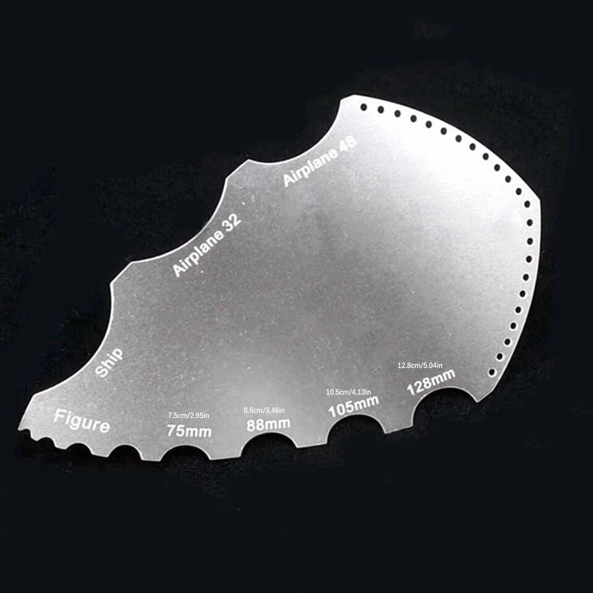 304 Stainless Steel Line Scraper Convenient For DIY Military Model Aircraft