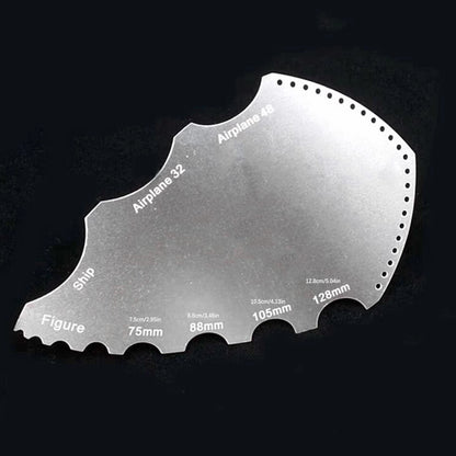 304 Stainless Steel Line Scraper Convenient For DIY Military Model Aircraft