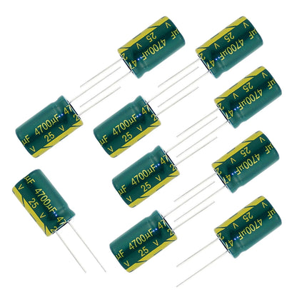 6.3V to 450V High Frequency LOW ESR Radial Electrolytic Capacitor 1uF to 22000uF