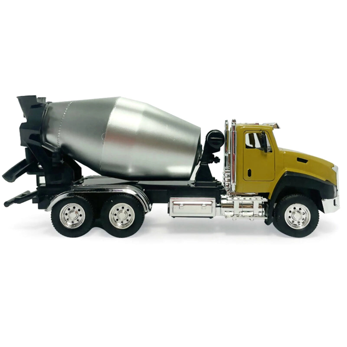 360° Rotatable Roller 1/50 Diecast Pull Back Alloy Mixer Truck Model Toy Gift