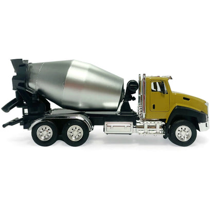 360° Rotatable Roller 1/50 Diecast Pull Back Alloy Mixer Truck Model Toy Gift