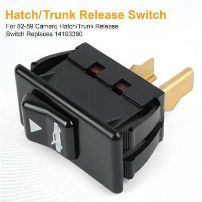 For 82-89 Chevrolet Camaro Electric Hatch Release Switch | Replaces OEM 14103360