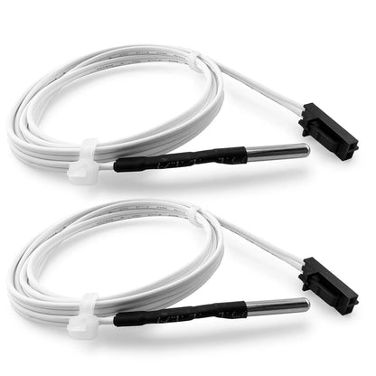 2Pcs Prusa MK3s+ Thermistor, 3D Printer NTC 100K 3950 MK3 Thermistor,...