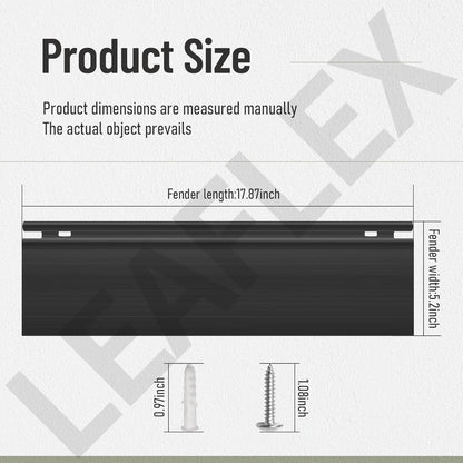 120-7012 Trailing Shield Flap Compatible with Toro 22" Recycler Black