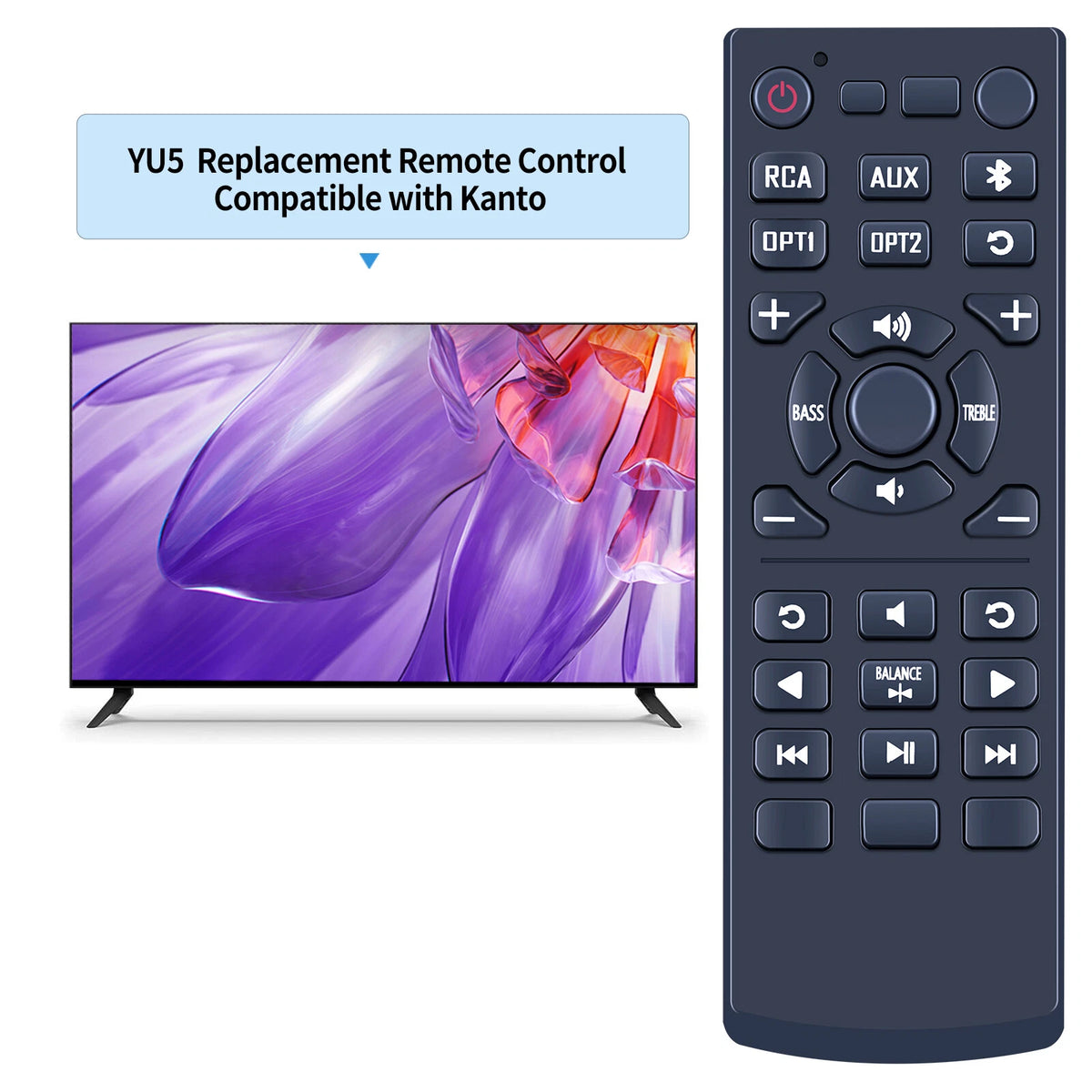 Replacement Remote Control For Kanto YU5 YU3 YU6 YU4 SYD6